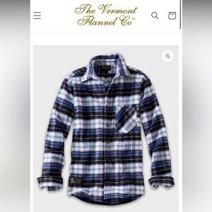 Vermont Flannel Fitted Flannel Shirt